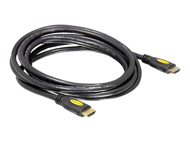 DELOCK Kabel HDMI A/A St/St 1.4 5,0m D - Vorderansicht