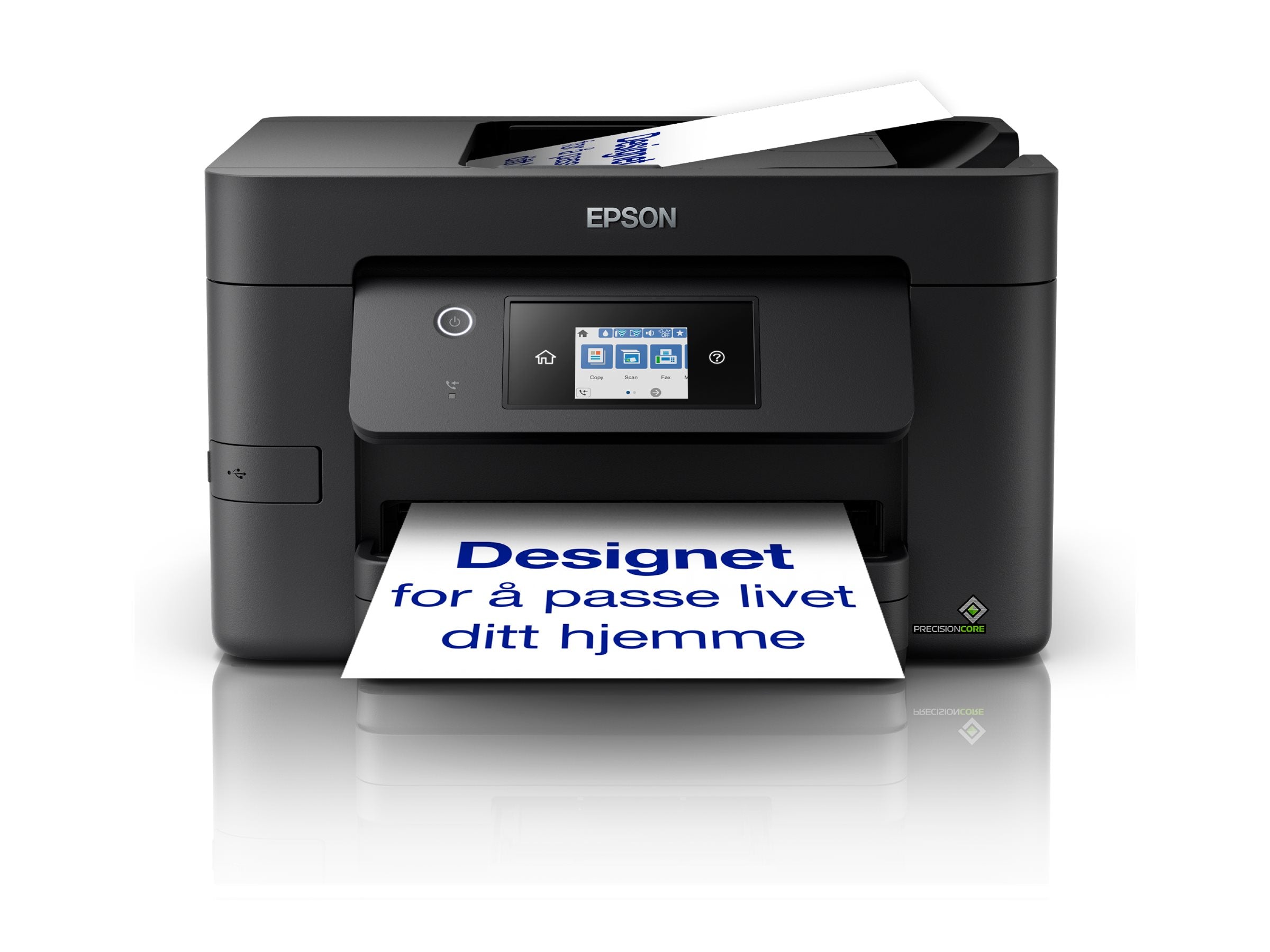 EPSON WorkForce WF-3820DWF Multifunktionsdrucker Seitenansicht