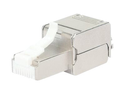 INTELLINET Cat6a 10G RJ45-Feldstecker geschirmt Detailansicht