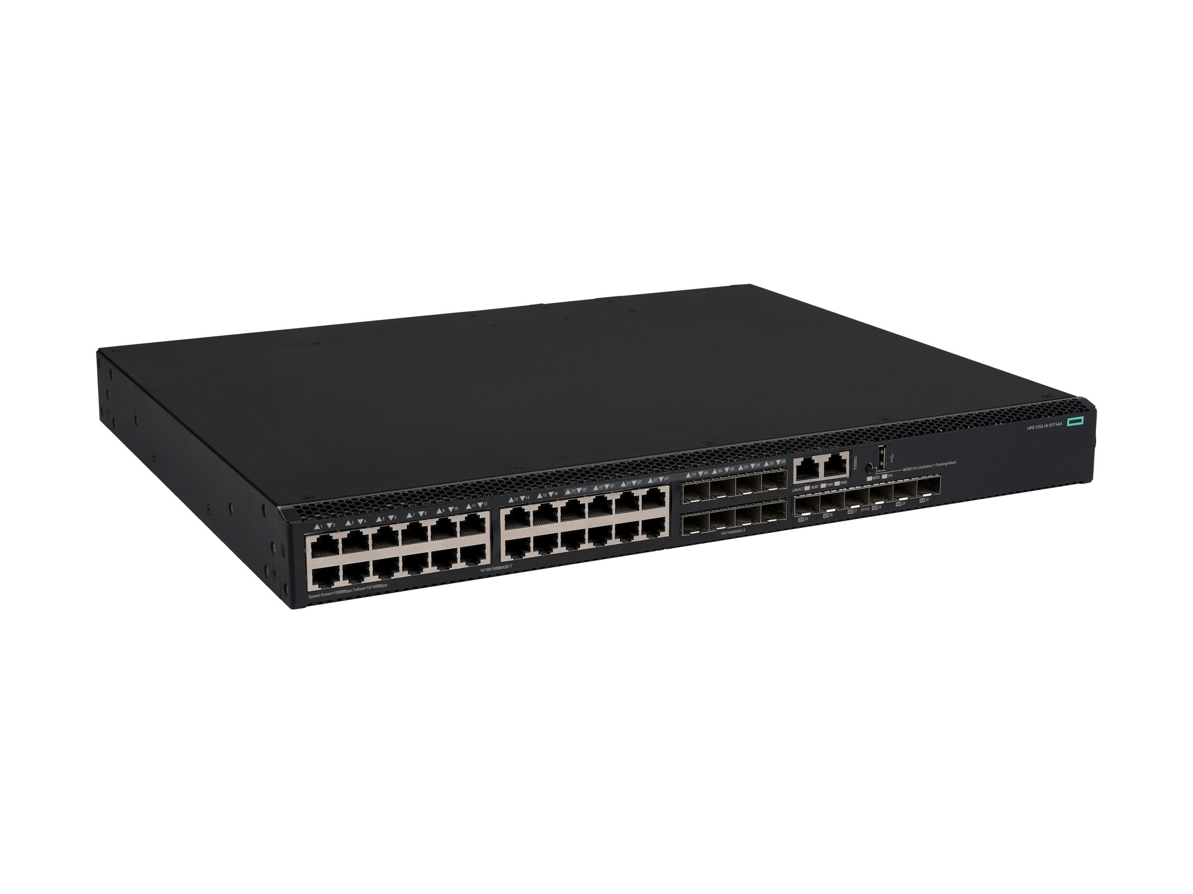 HPE Networking Comware Switch 24p 10M/100M/1G 8p SFP 1G Combo 6p SFP28 10G/25G 5150HI