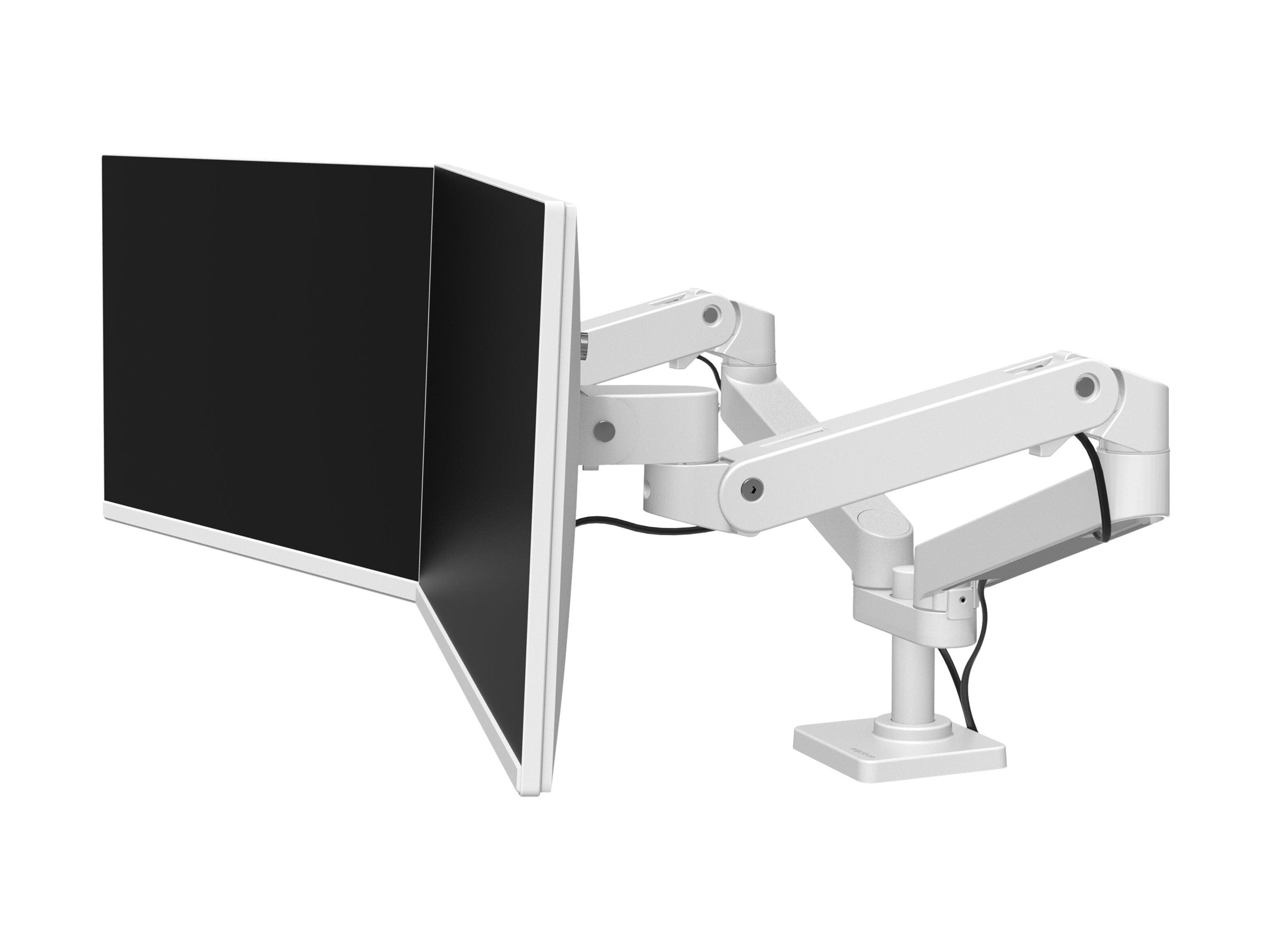Vorderansicht des ERGOTRON LX PRO Monitor Arm Dual