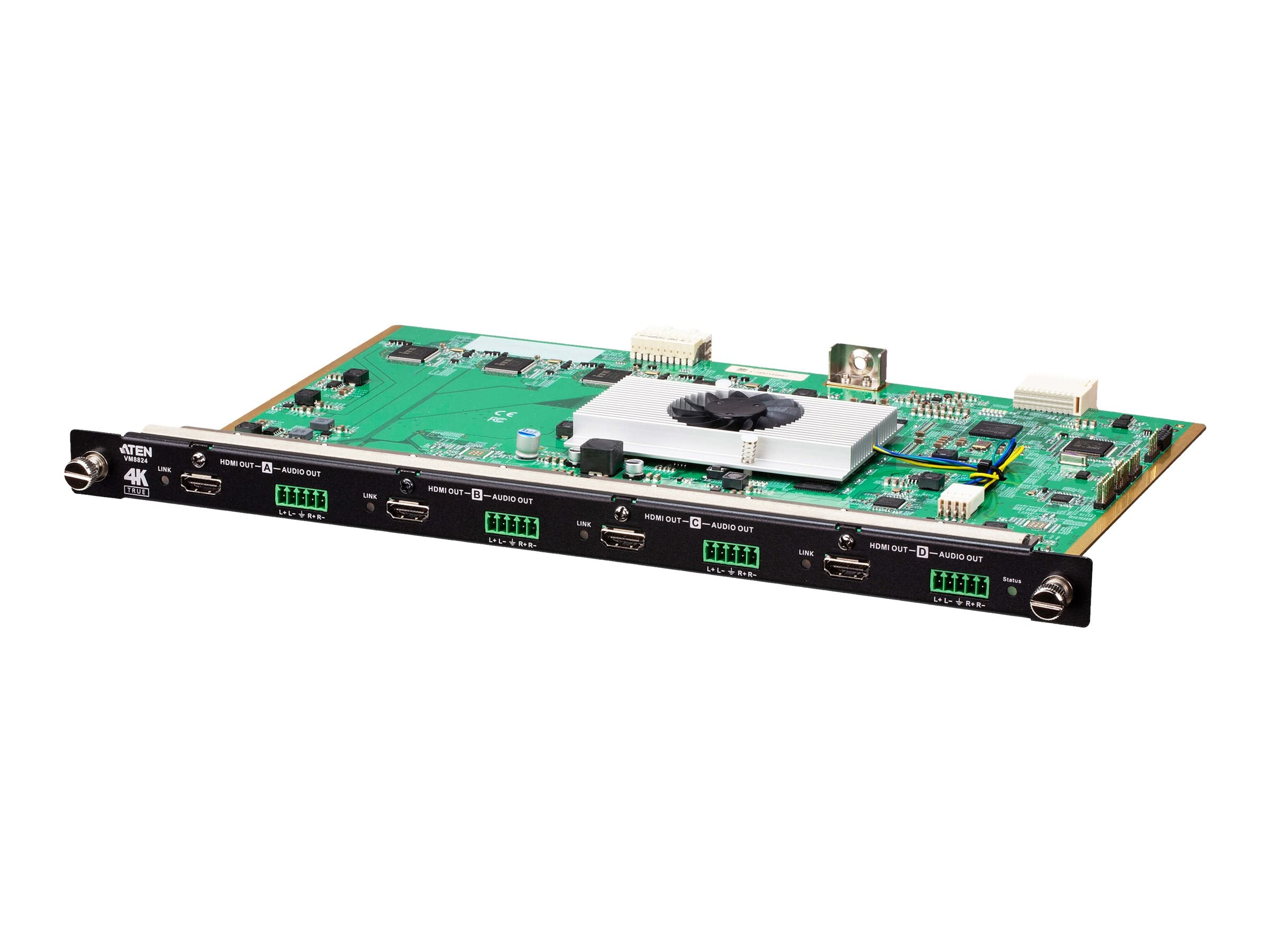 ATEN VM8824 4-Port True 4K HDMI Ausgabekarte - Vorderansicht
