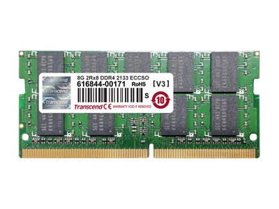 TRANSCEND 8GB DDR4 2133 ECC-SO-DIMM Vorderansicht