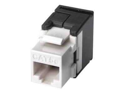 DIGITUS CAT 5e Keystone Modul ungeschirmt RJ45 - Vorderansicht