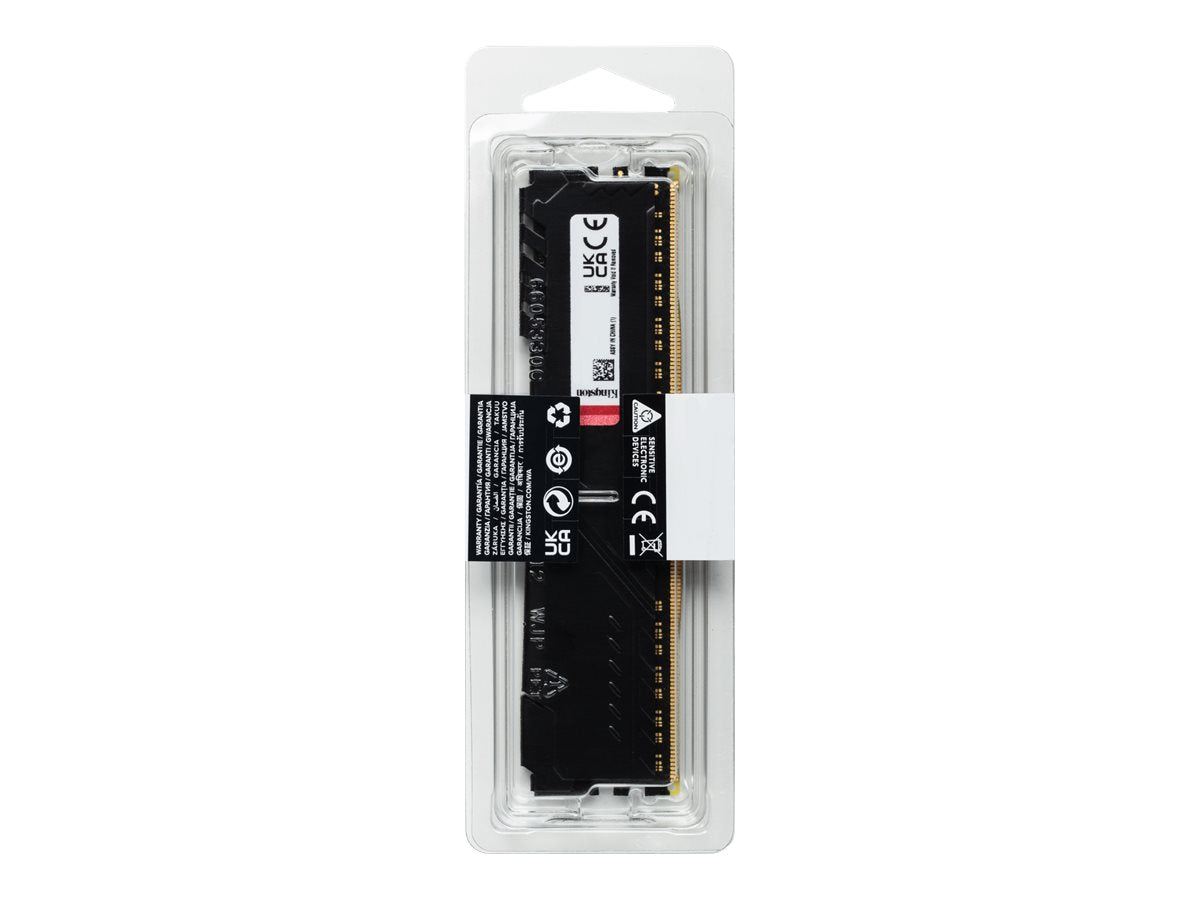 KINGSTON 16GB 3200MHz DDR4 CL16 DIMM FURY Beast Black Seitenansicht