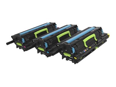 LEXMARK Entwicklereinheit- und Fotoleiter-Pack Farbe (CMY) 175K Vorderansicht