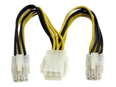 STARTECH.COM 15cm 6pin PCI Express Splitter Kabel - Detailansicht