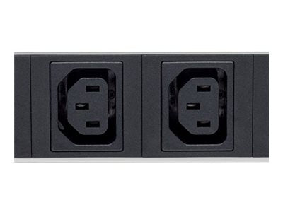 INTELLINET 48,3cm 19Zoll IP-Steckdosenleiste Vorderansicht
