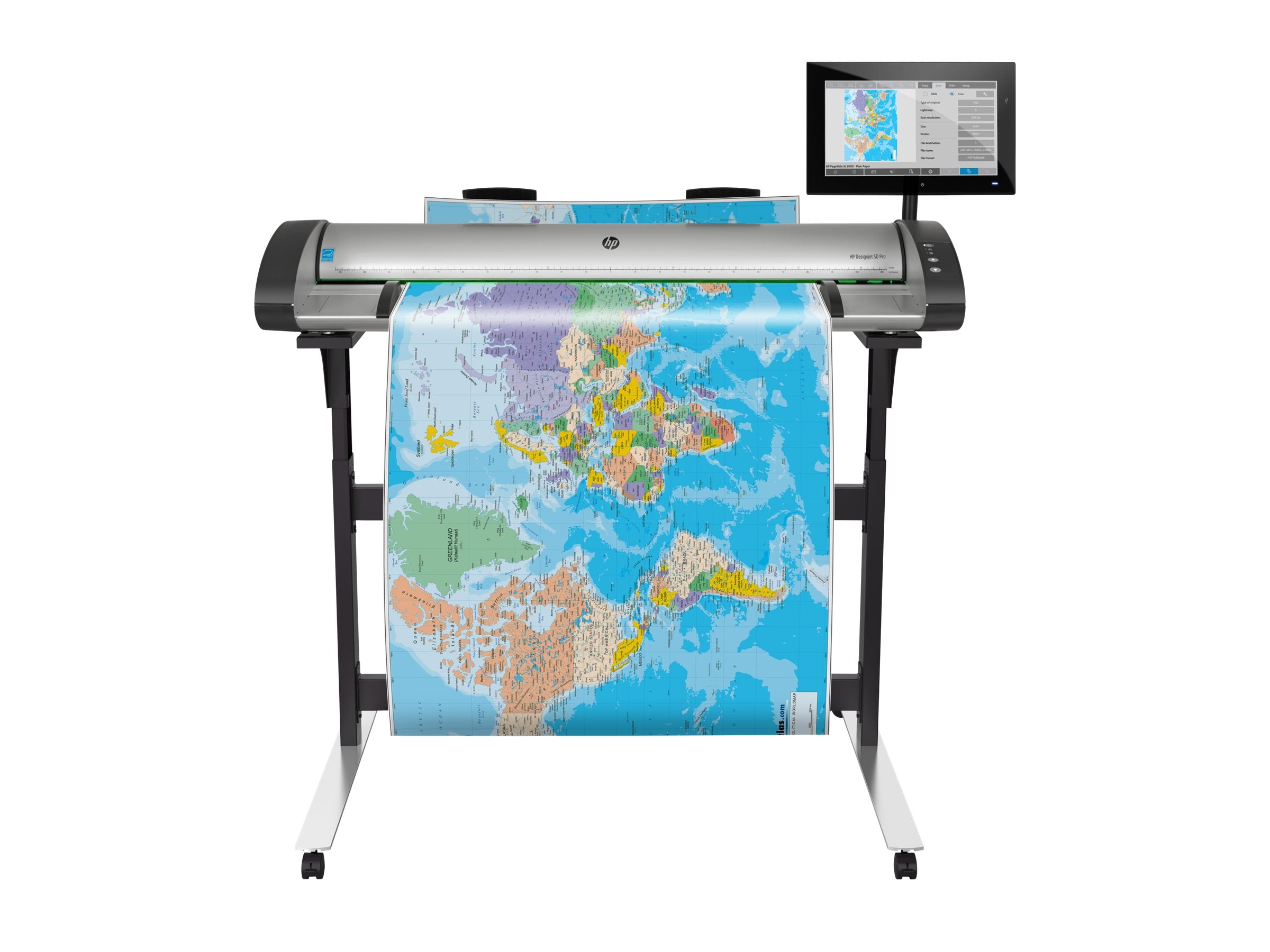 HP SD Pro 2 44 Zoll Scanner Verpackung