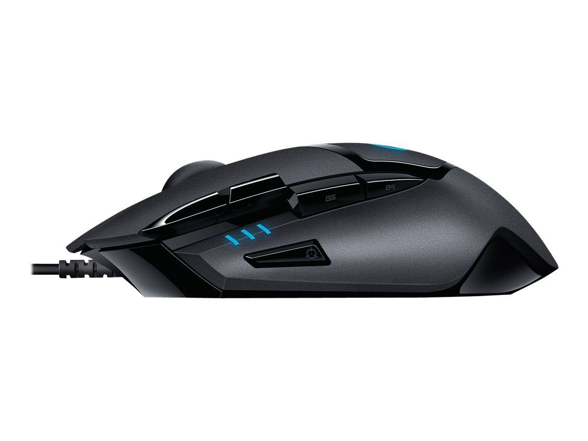 LOGITECH Hyperion Fury G402 Maus - Seitenansicht