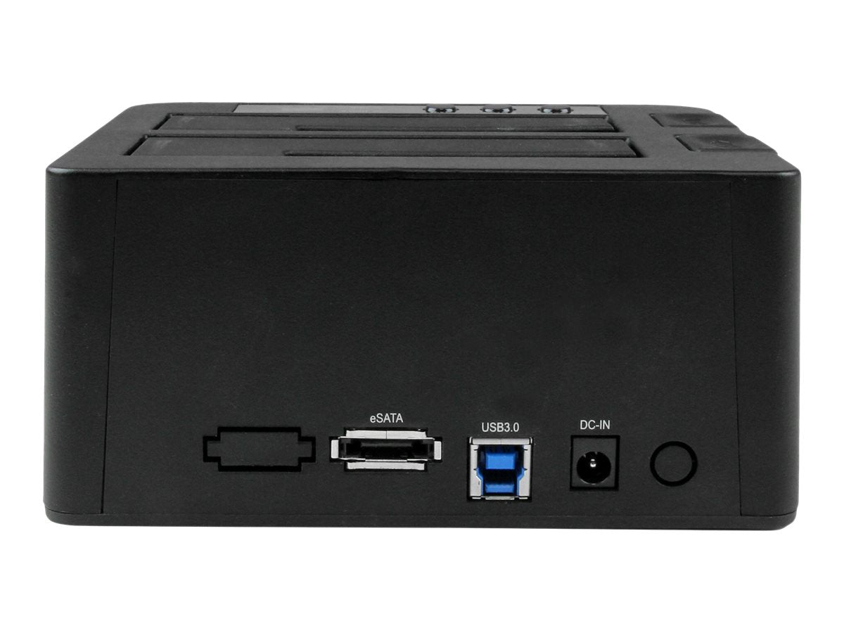 STARTECH.COM USB 3.0/eSATA Festplatten Duplizierer Dock mit Kabeln