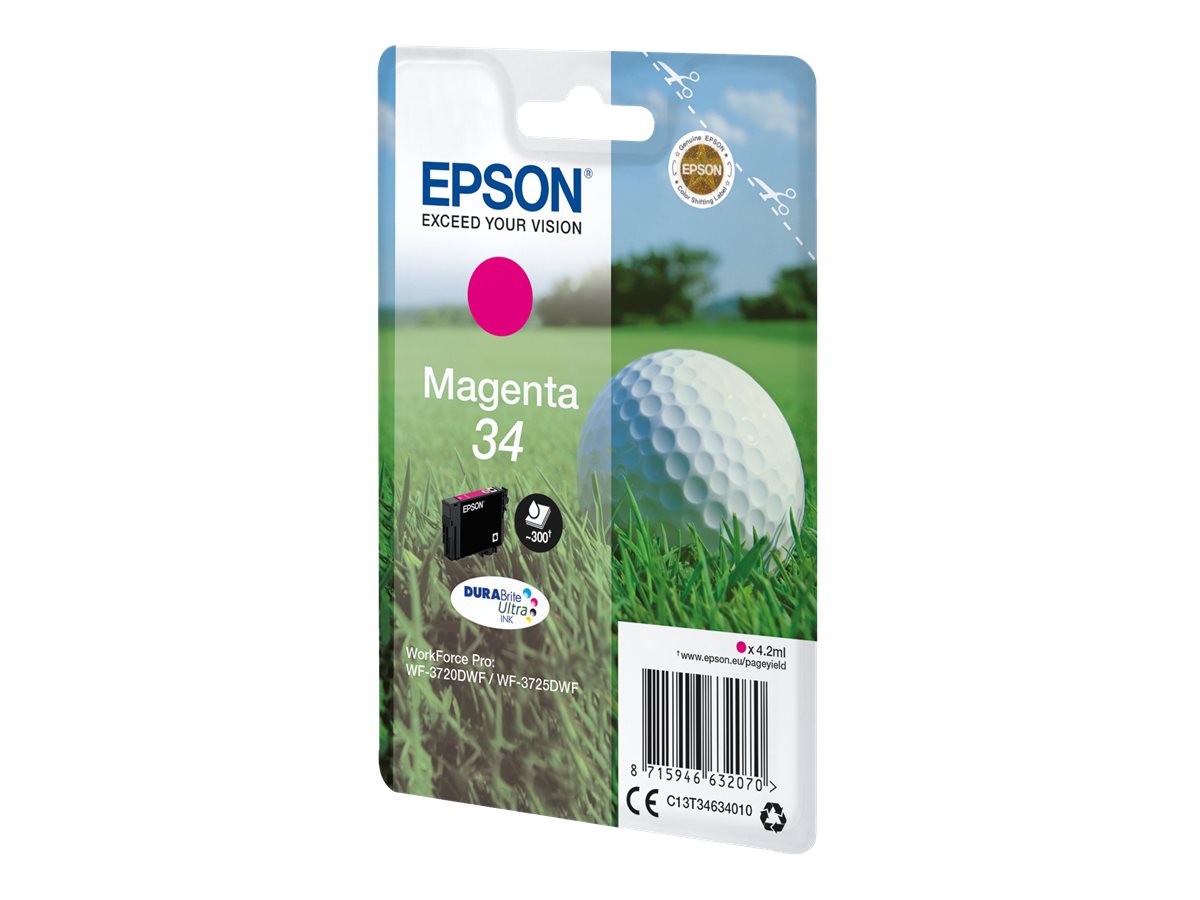 EPSON 2LB Singlepack Magenta 34 - DURABrite Ultra Ink Detailansicht