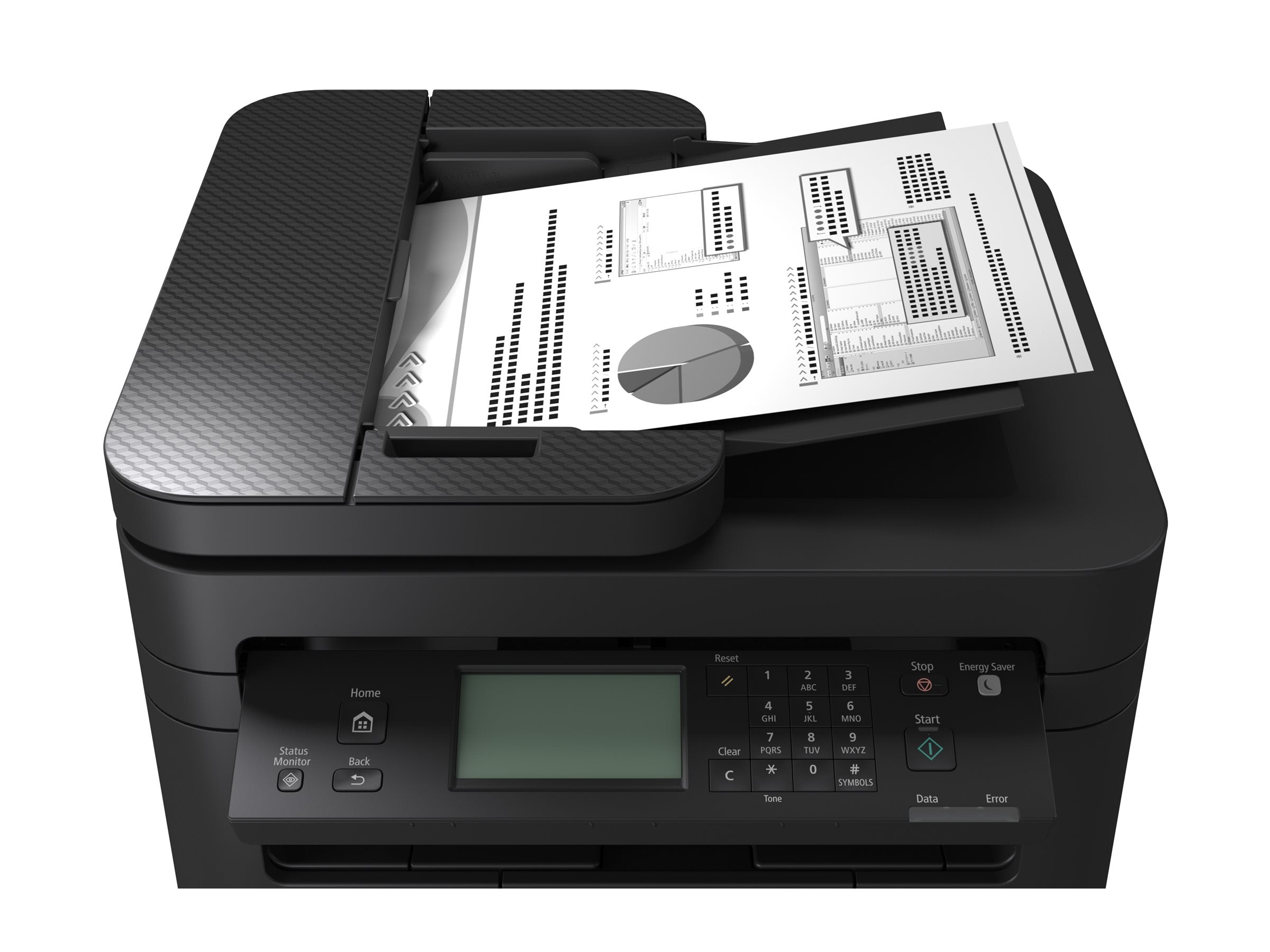 CANON i-SENSYS MF275dw MFP Mono B/W laser - Rückansicht