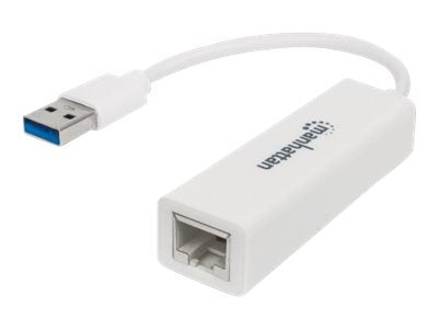MANHATTAN USB 3.0 auf Gigabit Ethernet Adapter - Detailansicht