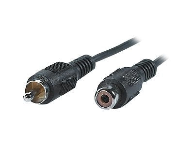 VALUE Cinch-Verlängerungskabel simplex ST/BU 10m - Vorderansicht