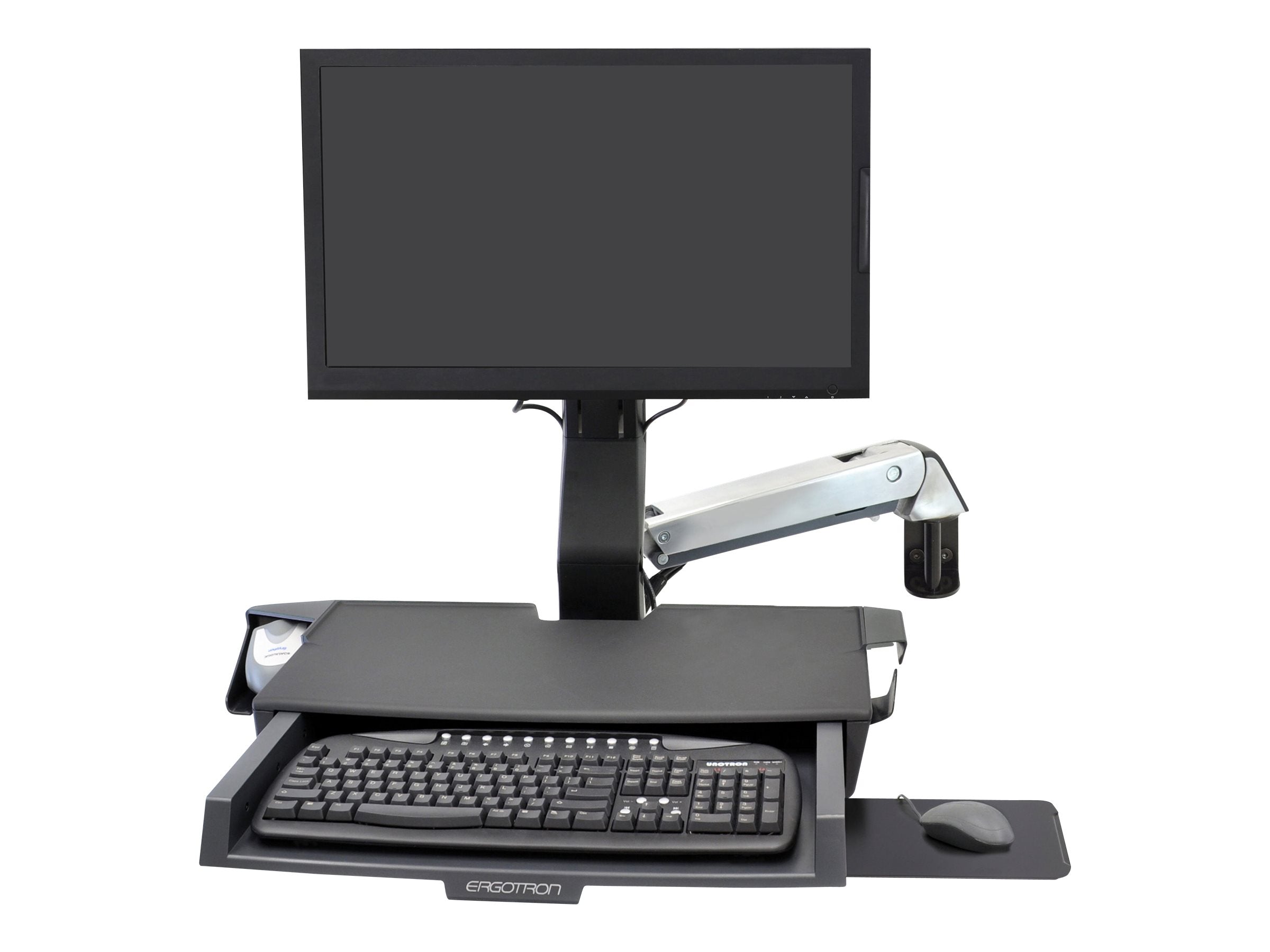 ERGOTRON StyleView Sit-Stand Combo Befestigungskit Vorderansicht