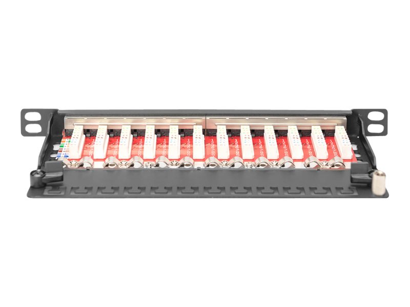 DIGITUS CAT 6A Patch Panel Seitenansicht