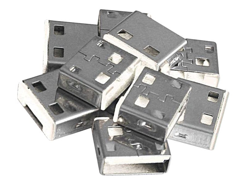 LINDY 10 USB Portschloesser WEISS Detailansicht
