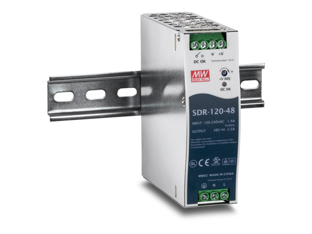 TRENDNET TI-S12048 industrielles DIN-Rail-Netzteil