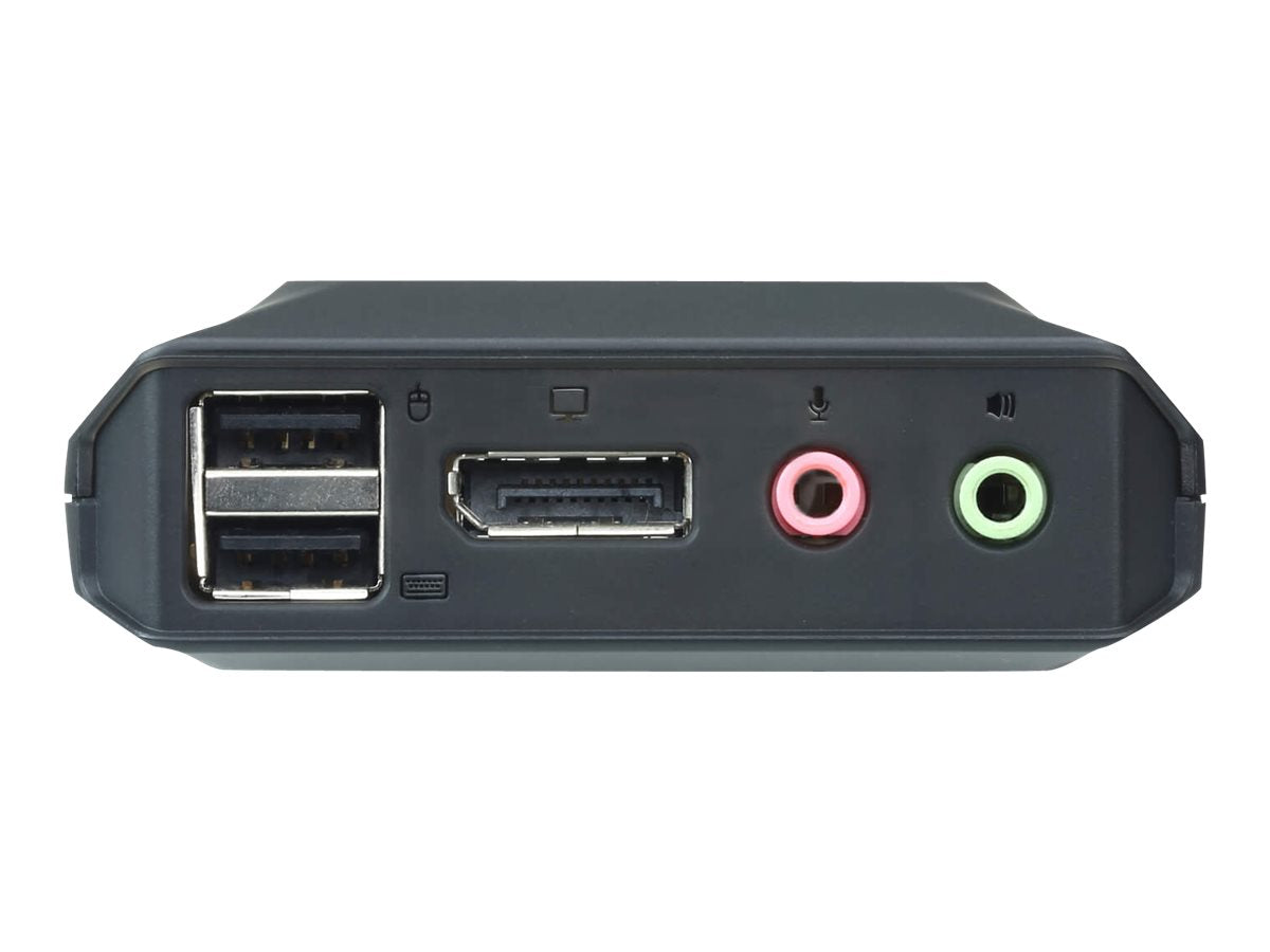ATEN CS22DP 2-Port USB DisplayPort KVM Switch Vorderansicht
