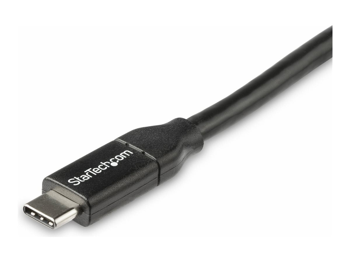 STARTECH.COM USB C to USB C Cable - 1.5 ft / 0.5m - 5A PD - White - USB 2.0 - USB-IF Certified - USB Type C Cable - Charging Cable
