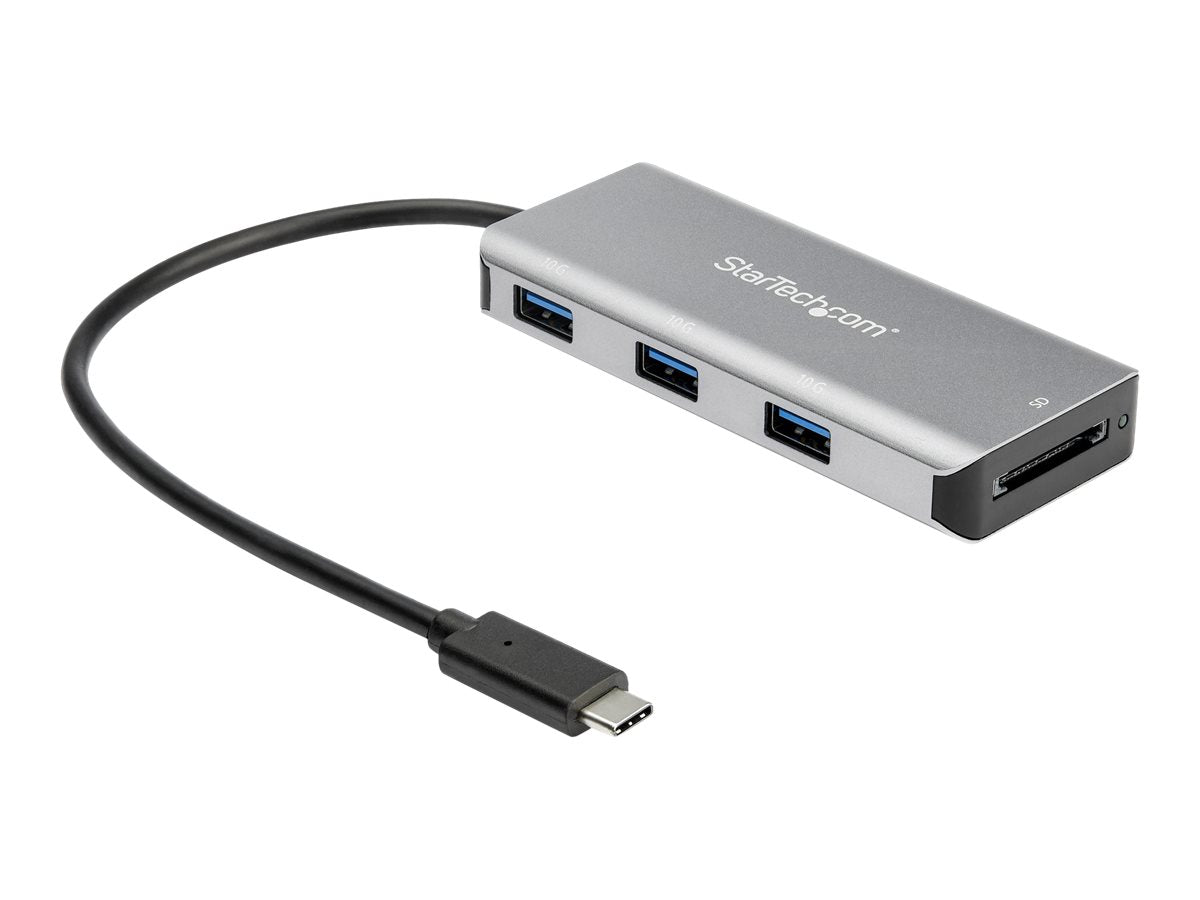 STARTECH.COM HB31C3ASDMB 3-Port USB-C-Hub Rückansicht