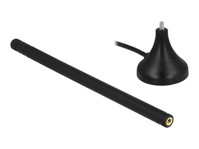 DELOCK LTE Antenne SMA Stecker 3 - 5 dBi 12,5 cm Vorderansicht