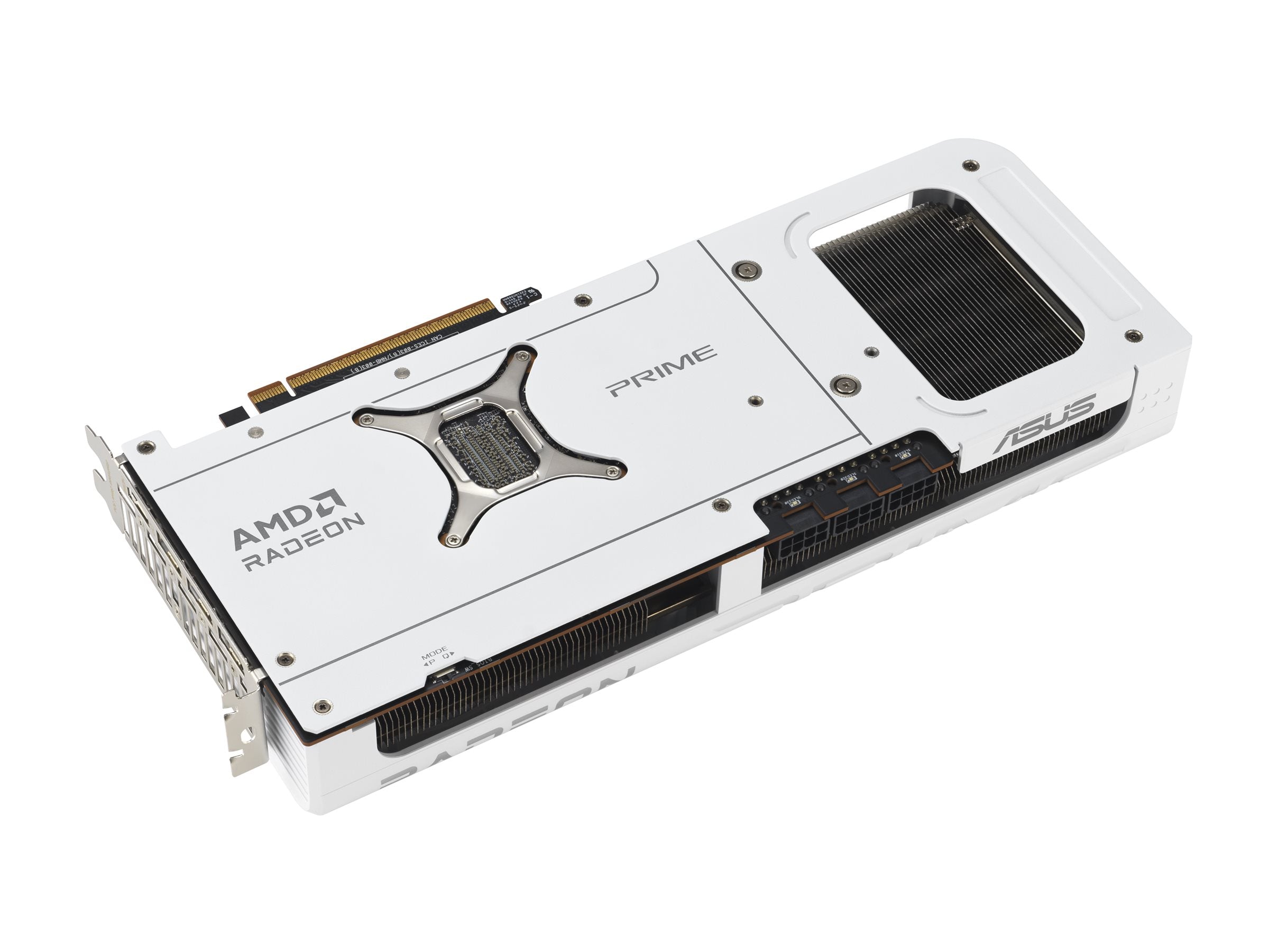ASUS Prime Radeon RX 9070 XT White OC Edition Grafikkarte Detailansicht