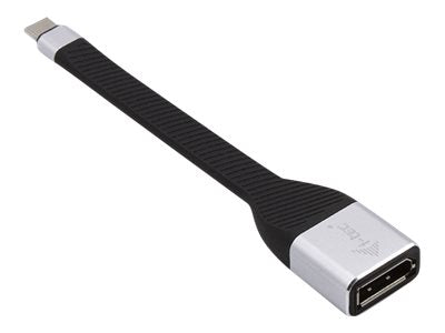 I-TEC USB C auf Display Port Flat Adapter Anschlussansicht
