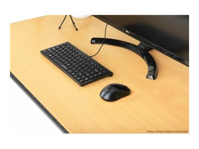 MANHATTAN Slim USB Mini-Tastatur Seitenansicht