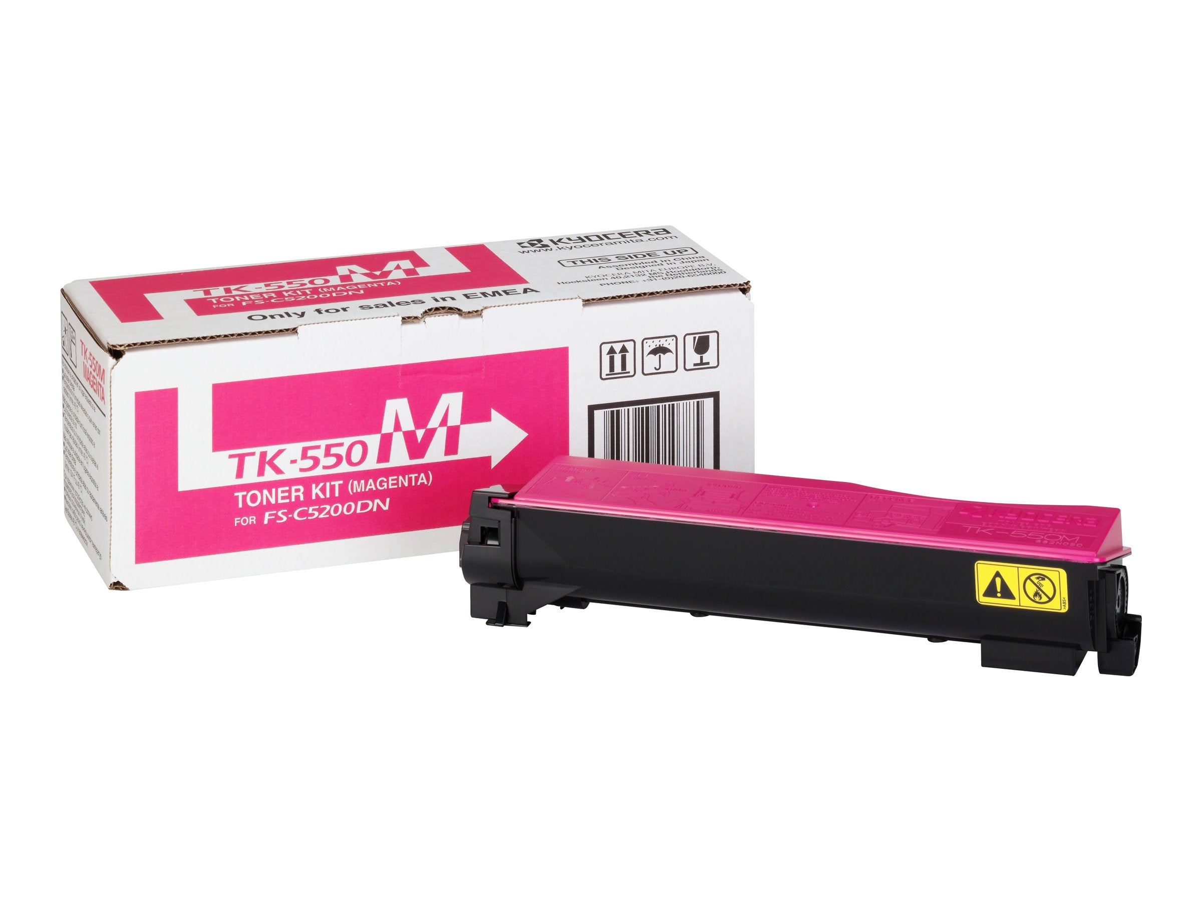 KYOCERA TK-550 Toner magenta Verpackung
