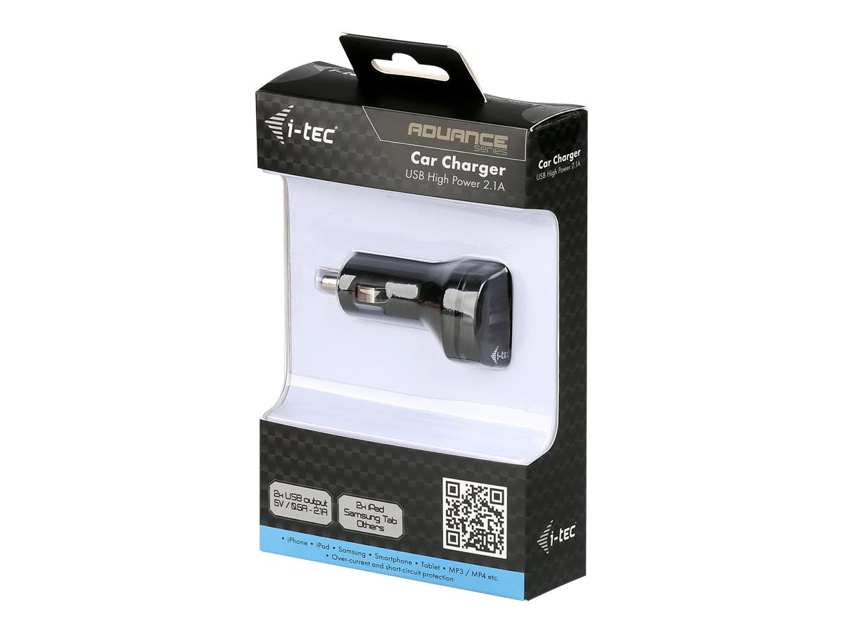 I-TEC USB High Power Car Charger im Einsatz