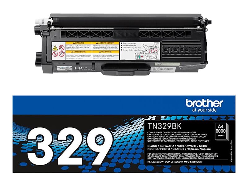 BROTHER TN-329BK Toner schwarz Verpackung