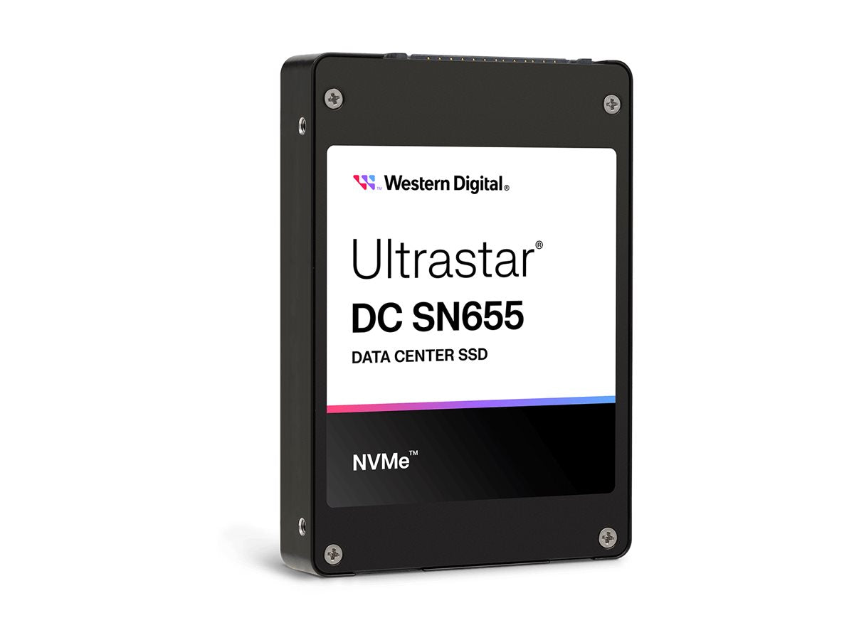 SANDISK Ultrastar DC SN655 NVMe SSD 3.84TB PCIe Gen4 U.3 TCG-Ruby - WUS5EA138ESP7E4