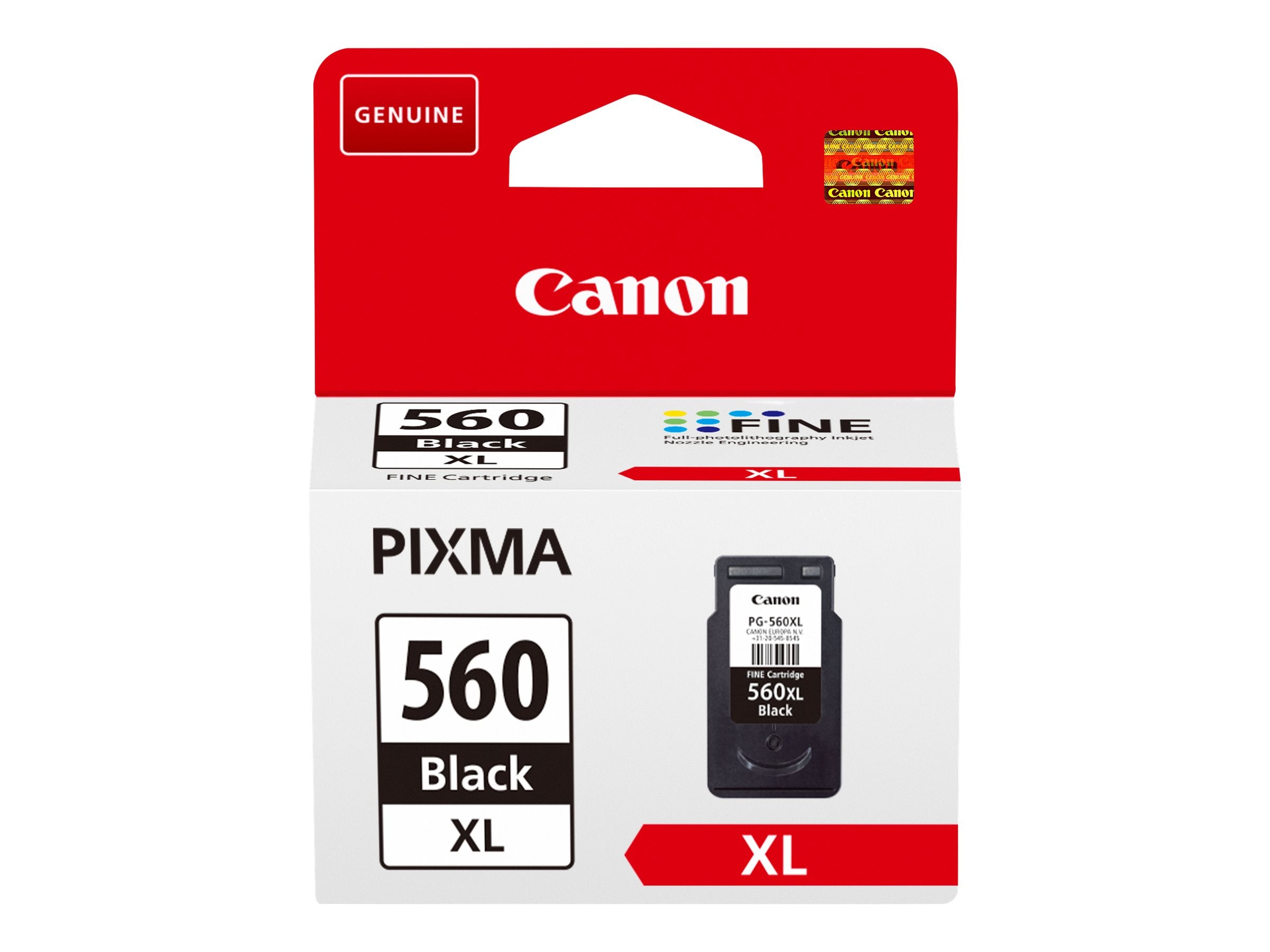 CANON 1LB CRG PG-560XL Black XL Ink Cartridge - Vorderansicht