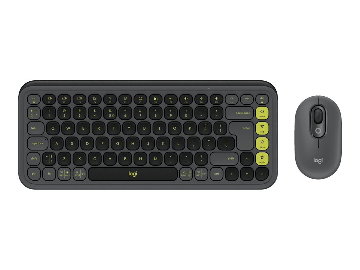 LOGITECH POP ICON COMBO - GRAPHITE (US) Vorderansicht
