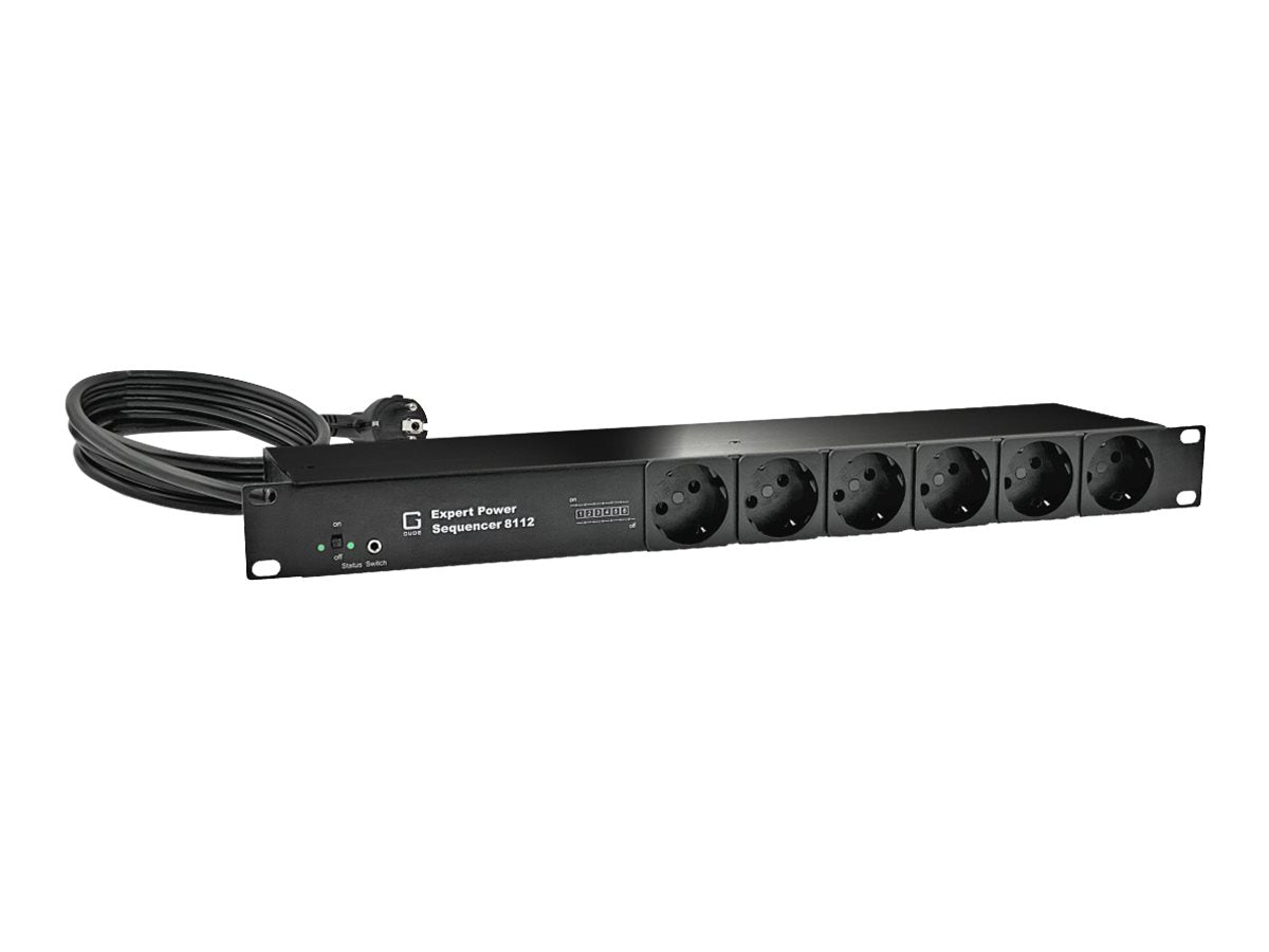 GUDE 8112-4 Expert Power Sequenzer Vorderansicht