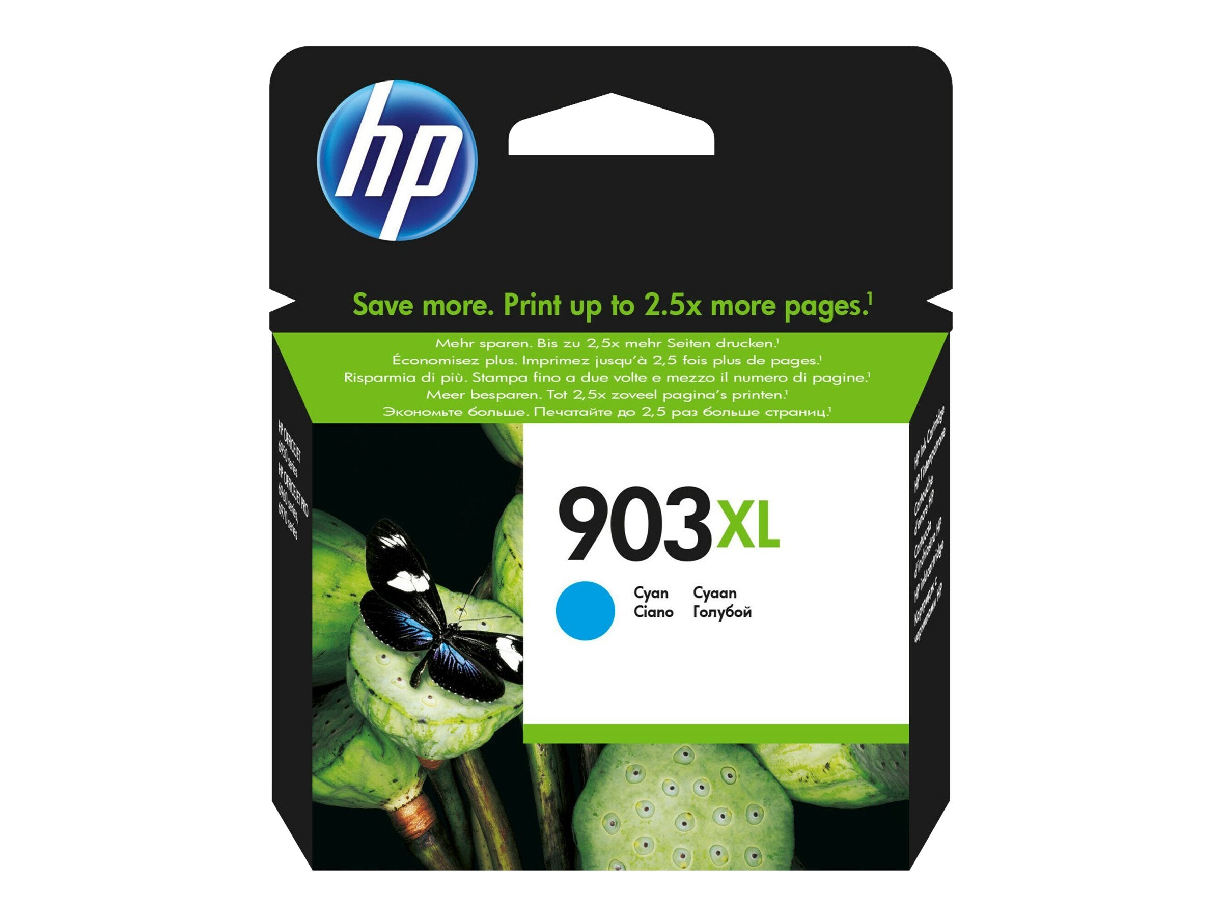 HP 903XL original Ink cartridge T6M03AE BGX Cyan High Yield Verpackung