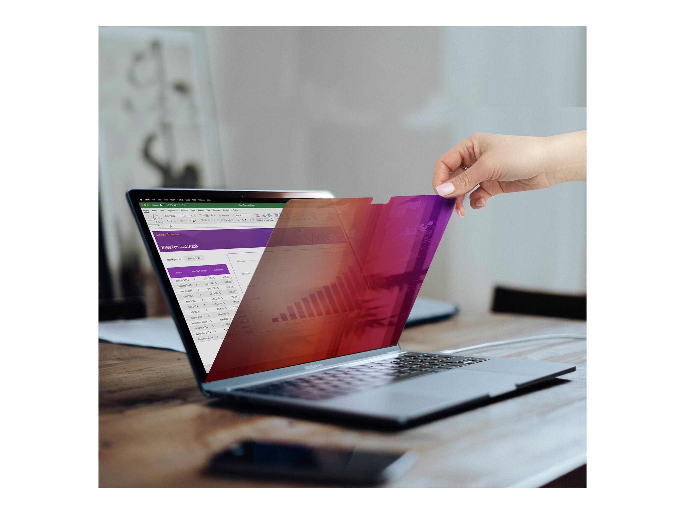 STARTECH.COM 14 Zoll MacBook Pro Blickschutzfilter Detailansicht