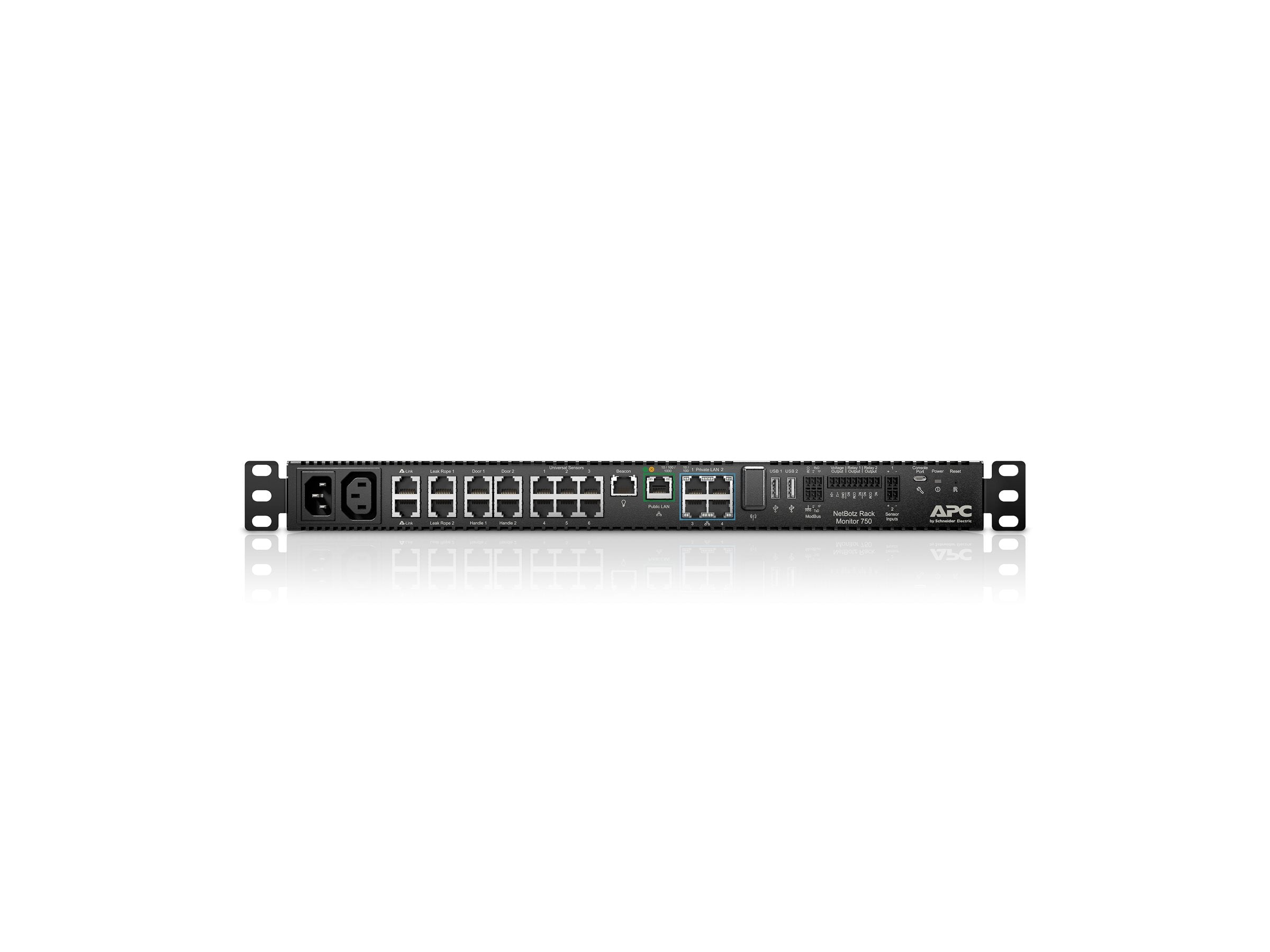 APC NetBotz Rack Monitor 750 Vorderansicht