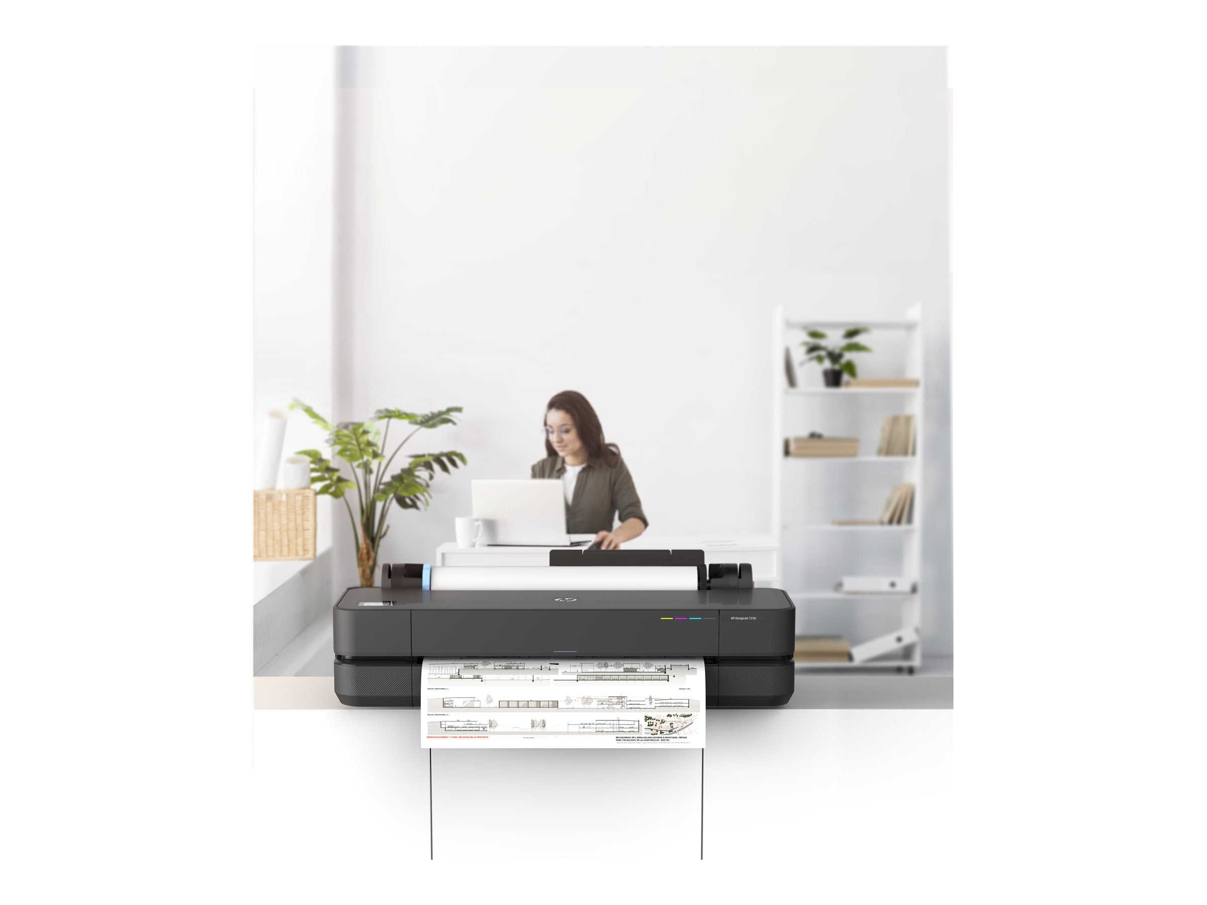 HP DesignJet T230 Vorderansicht