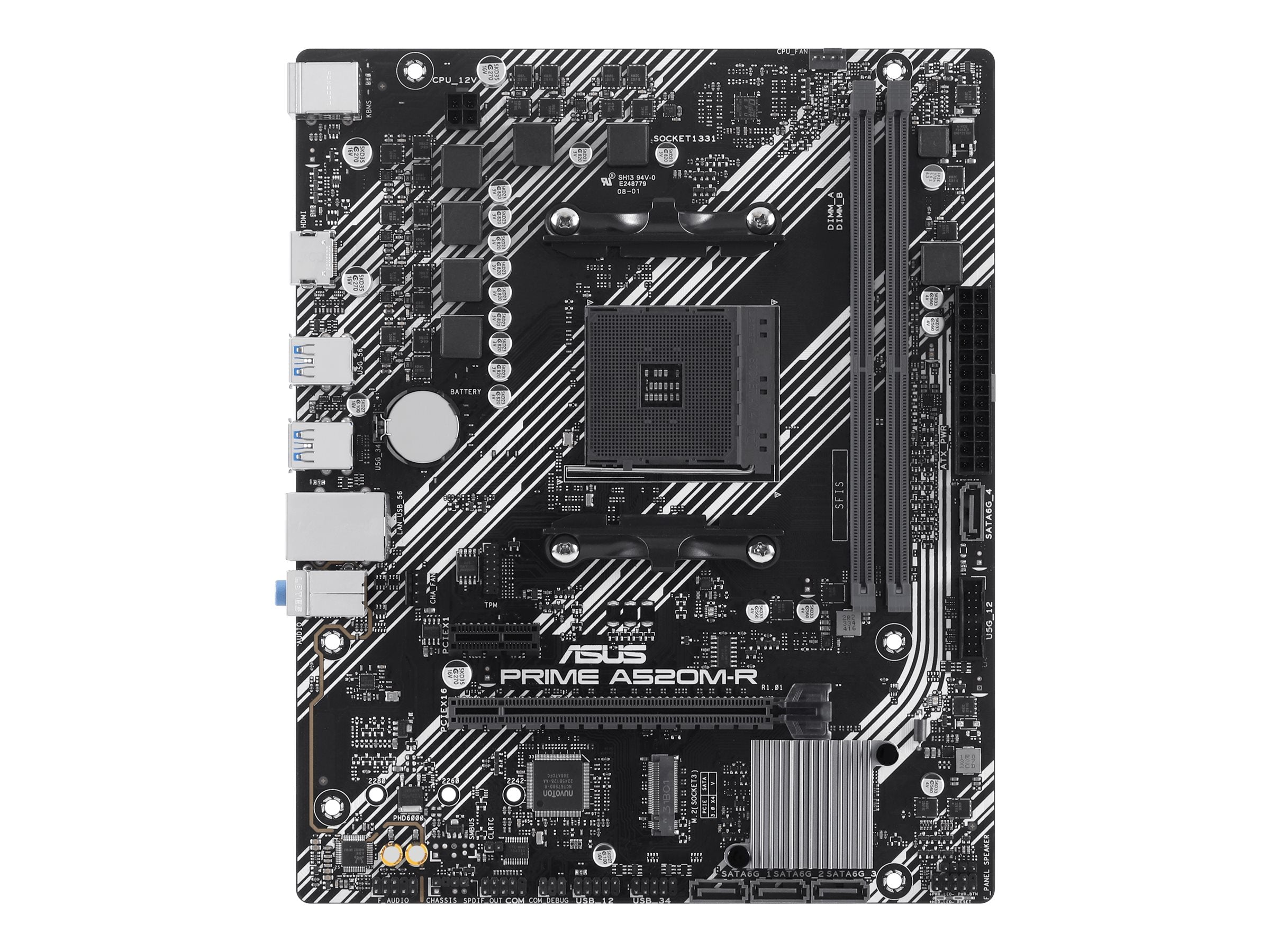 ASUS PRIME A520M-R Motherboard Vorderansicht