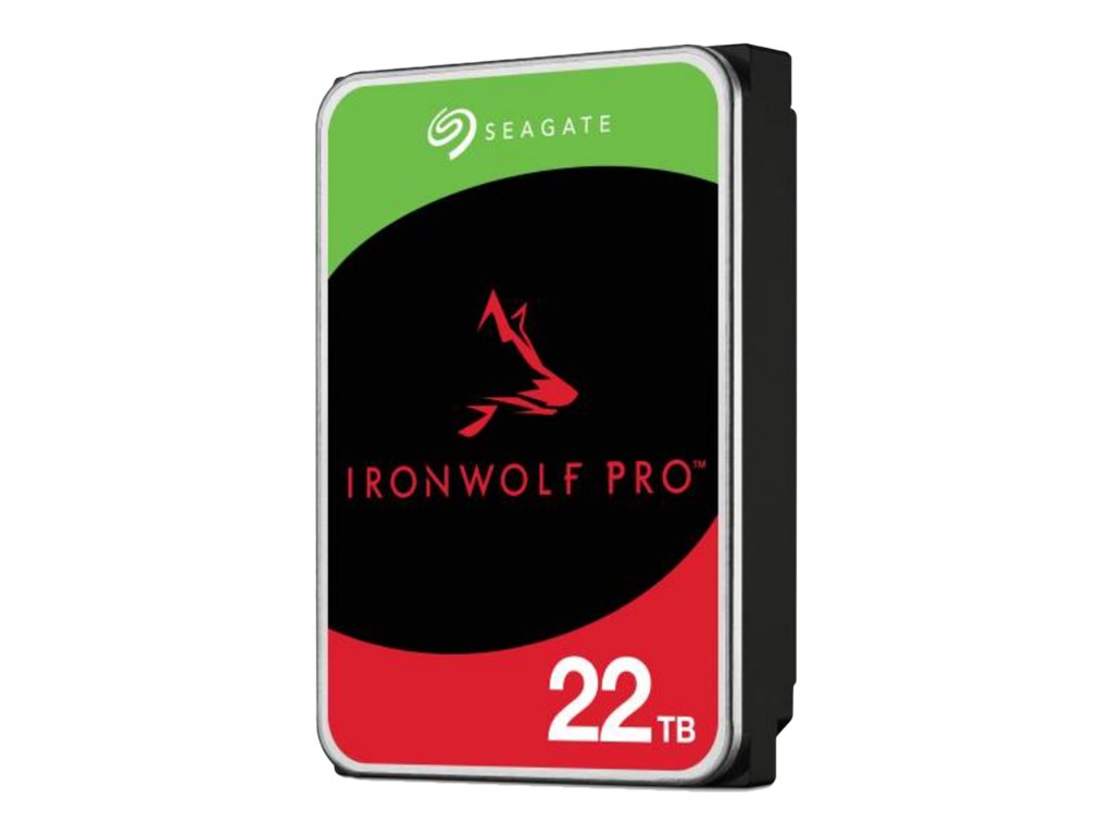 SEAGATE Ironwolf PRO Enterprise NAS HDD 22TB Vorderansicht
