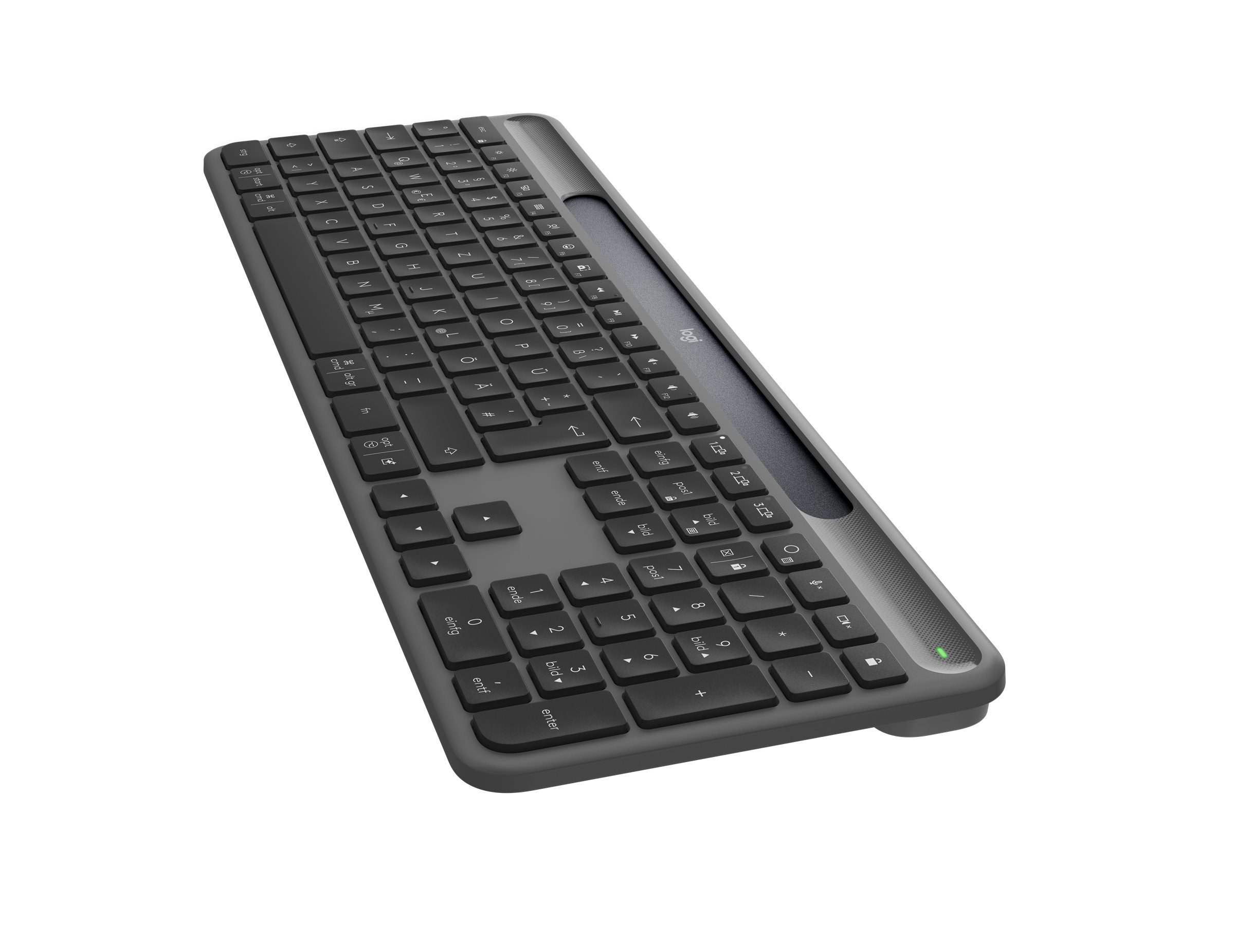 LOGITECH Slim Solar+ for Business - Graphite - (DE)