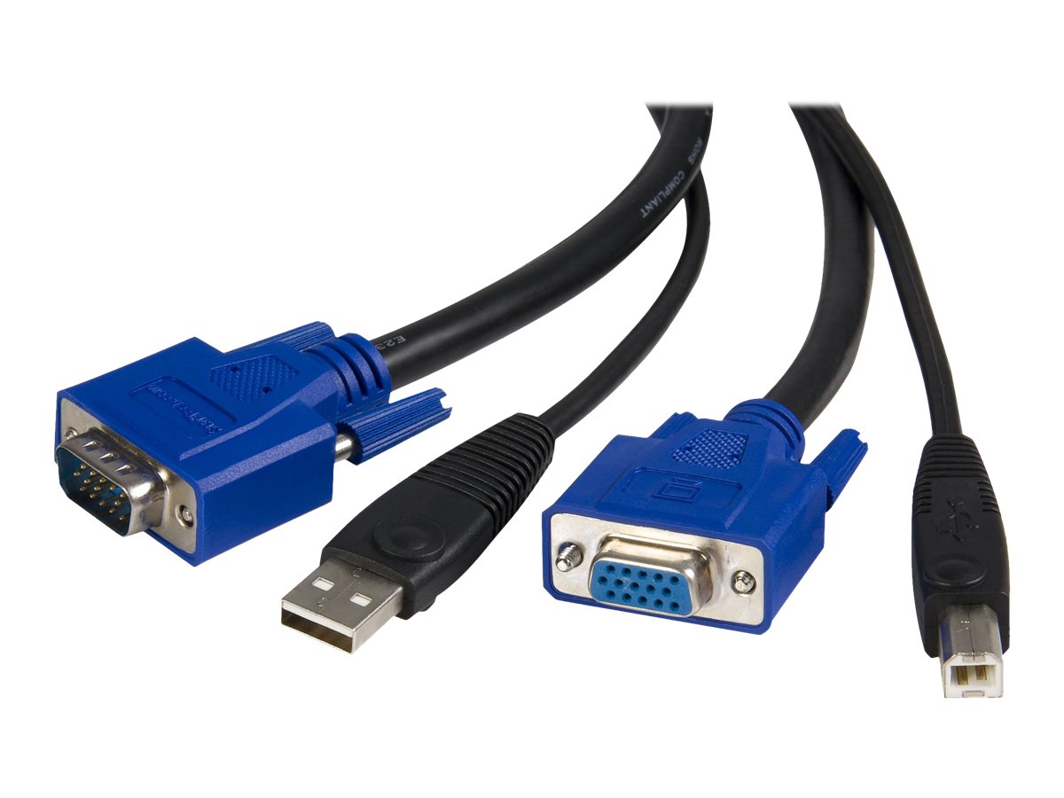 STARTECH.COM 6 ft 2-in-1 USB KVM Cable Verpackung
