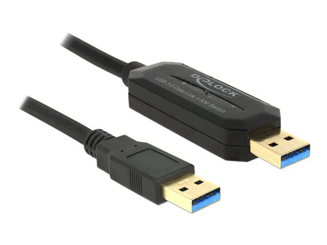 DELOCK Kabel USB 3.0 Data Link Vorderansicht