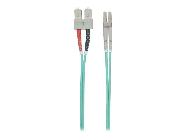 INTELLINET LWL Kabel LC/SC OM3 3m Vorderansicht