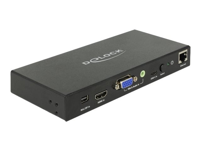 DELOCK Multi-AV zu HDMI Konverter 4K 60Hz Vorderansicht