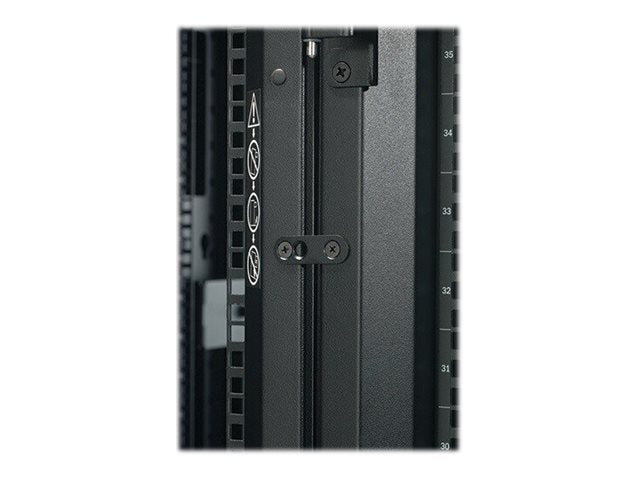 APC NetShelter SX 48U 600mm Wide x 1200mm Deep Enclosure with Roof No Doors or Sides Black