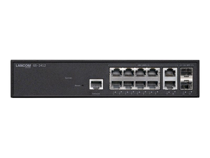 LANCOM GS-2412 Switch Vorderansicht
